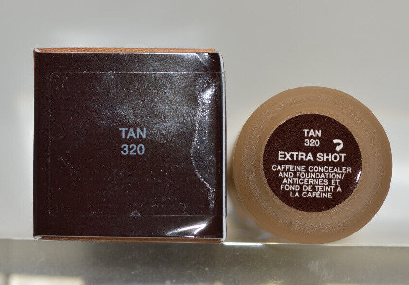 Caffeine-Infused Concealer & Foundation - All Shades, 16ml - Full Coverage