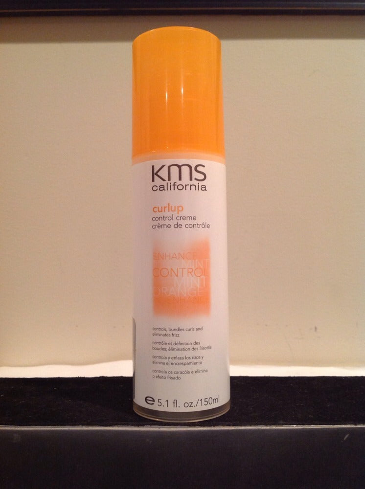 KMS California Curlup Control Creme 5.1 oz for Curly Hair Styling