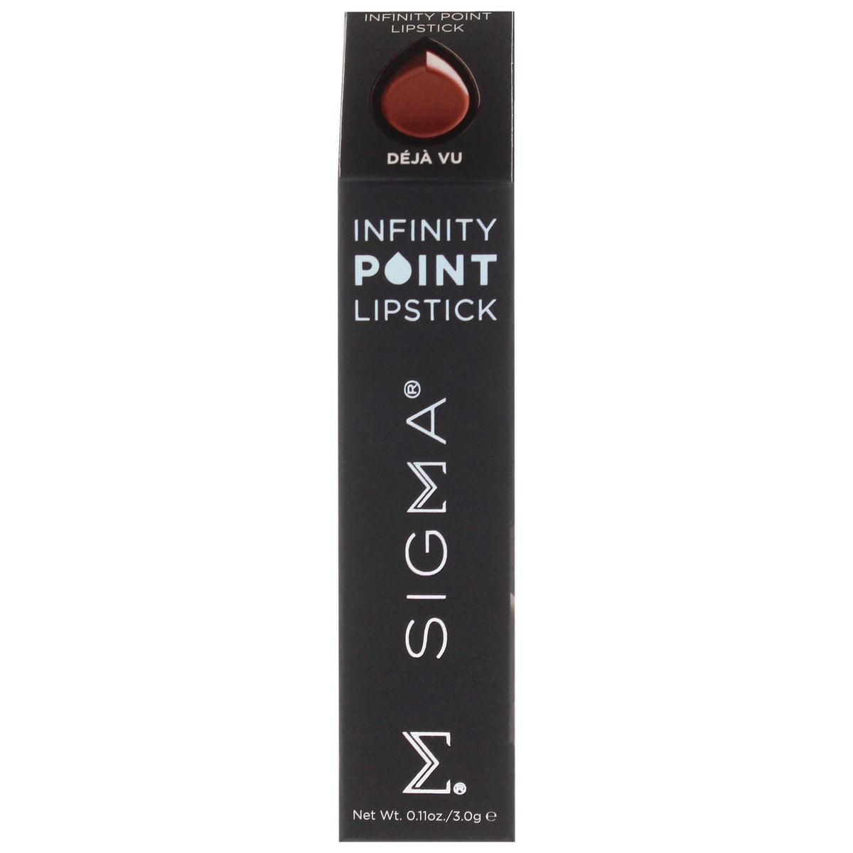 Hydrating Satin Finish Lipstick - Deja Vu by Sigma for Women 0.11 oz