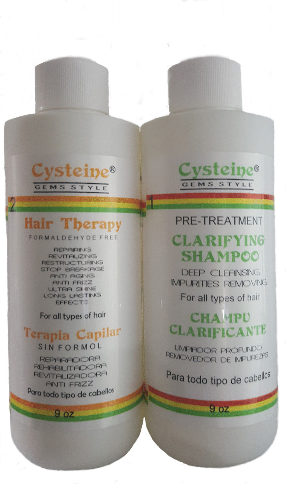 Cysteine Hair Therapy - Formaldehyde-Free Hair Straightening Treatment 265ml