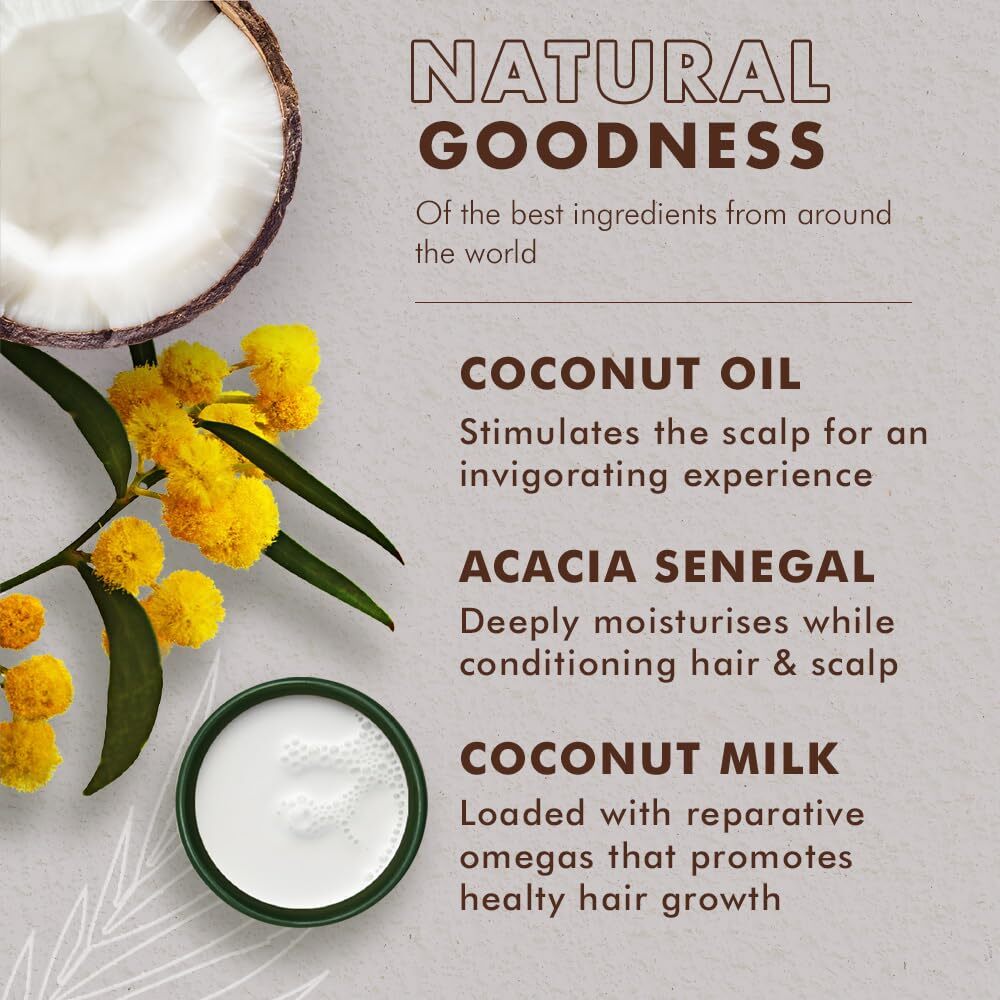 Daily Hydration Leave-In Hair Conditioner with Coconut Milk & Senegal Acacia - 8oz