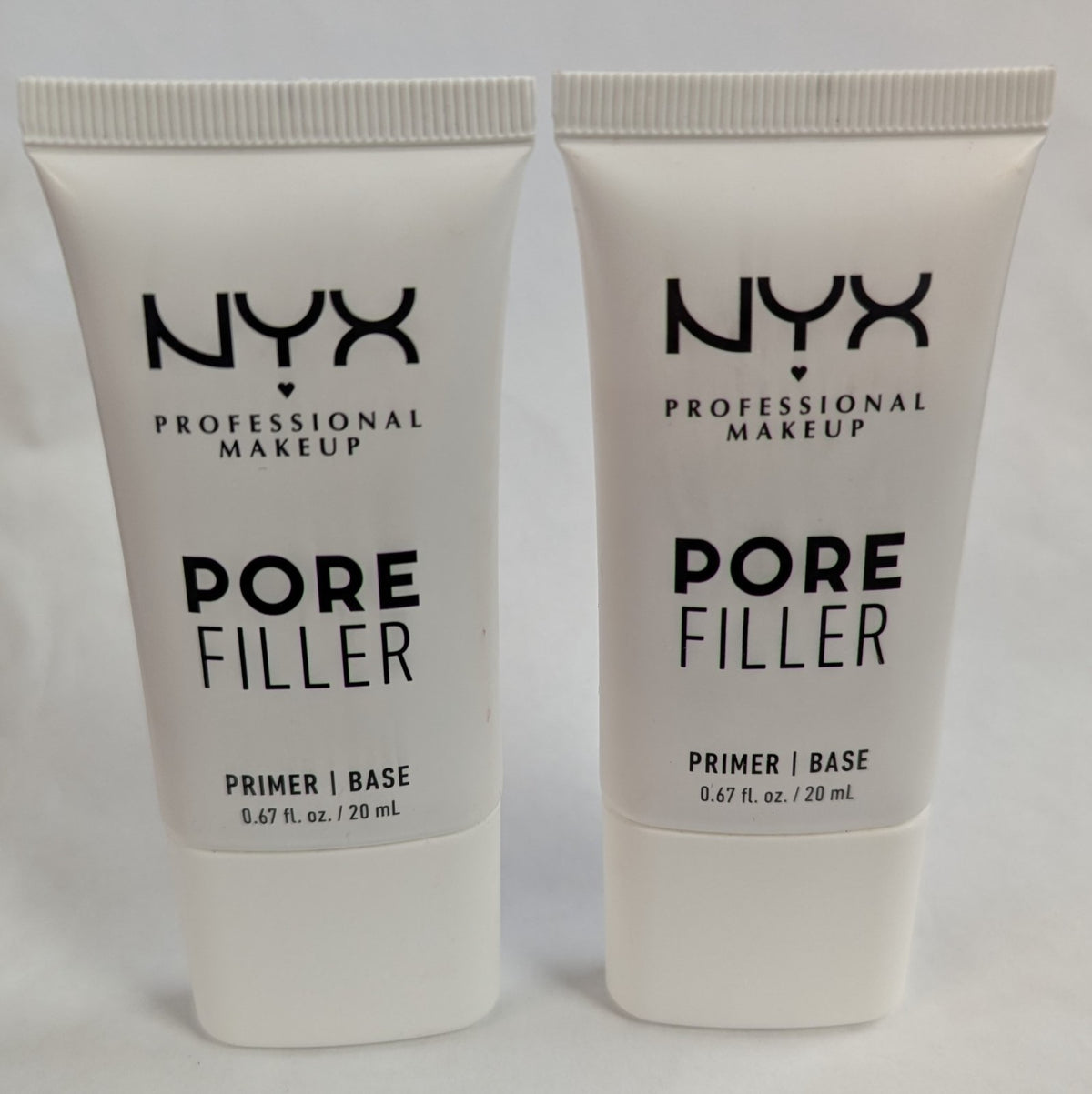 NYX Pore Filler Primer Base Set of 2 - 0.67 fl oz Sealed & New