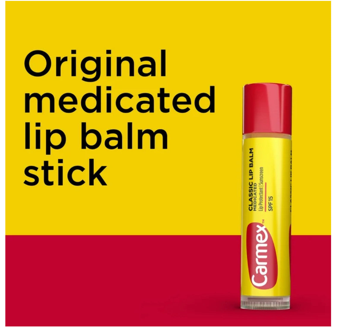 Medicated Lip Balm Pack of 3 - Moisturizing & Soothing 0.15 oz Sticks