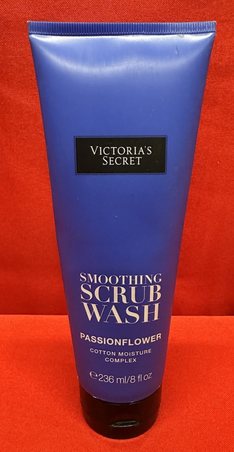 Victoria's Secret Smoothing Scrub Wash PASSIONFLOWER COTTON MOISTURE