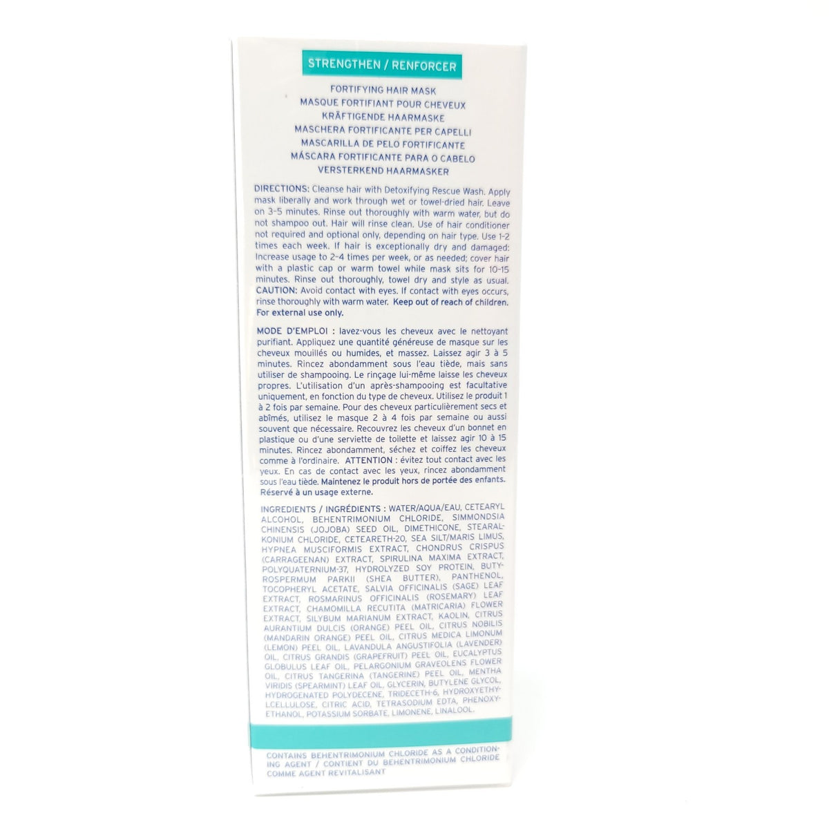 Fortifying Hair Mask - Detox Spa Line 4.7 oz Hair Treatment