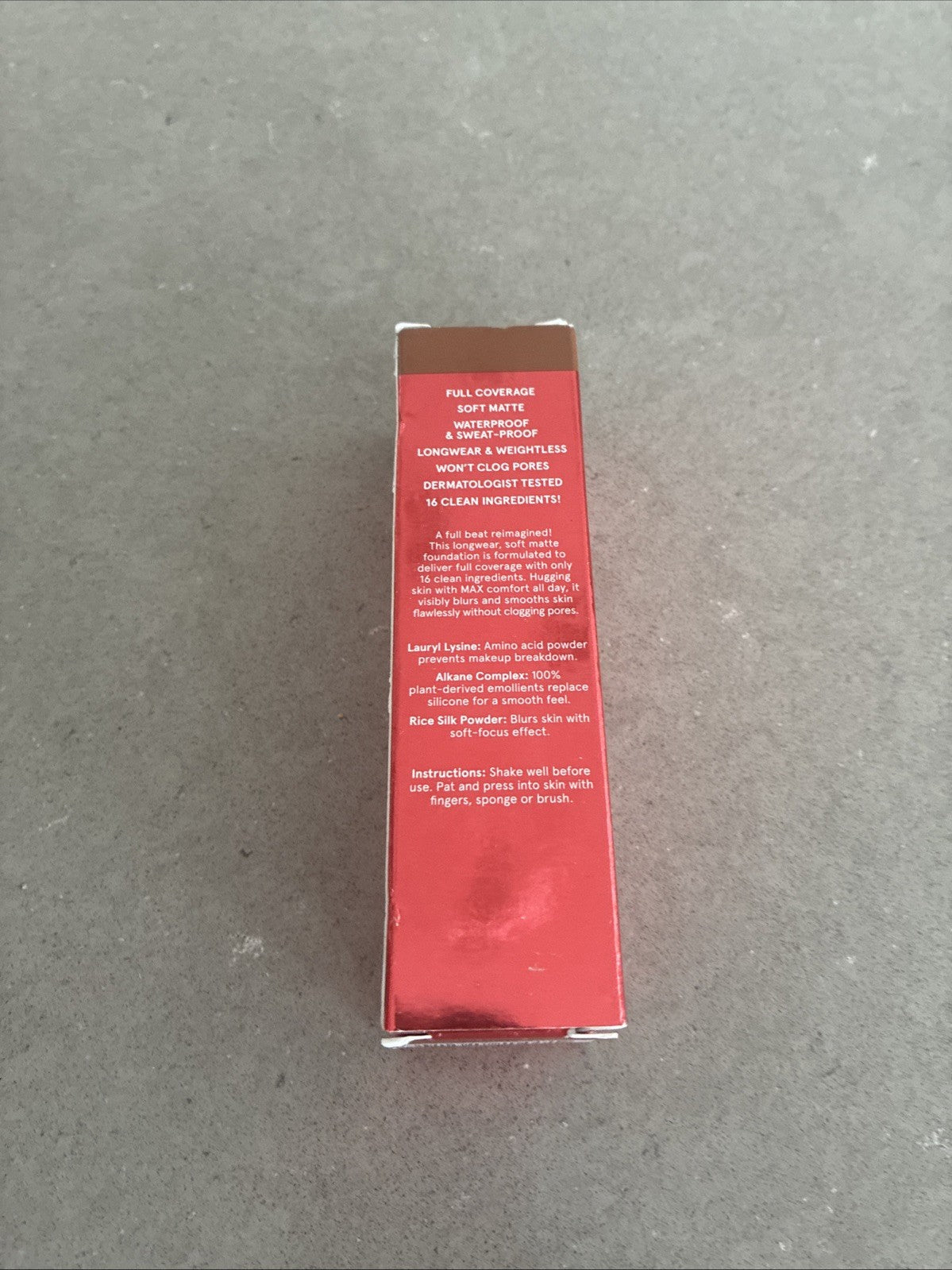 Full Coverage Liquid Foundation Dark Deep 35 - Neutral Golden Tones