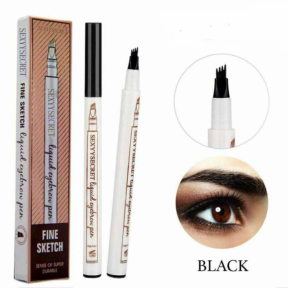 Waterproof Microblading Eyebrow Pen Set - Long-Lasting, Smudge-Proof, 3 Colors