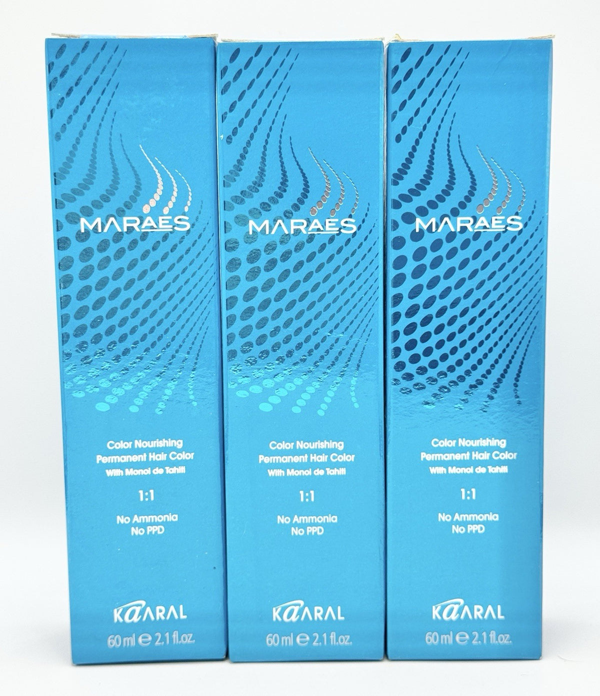 Nourishing Permanent Haircolor 7.2 Medium Violet Blonde - 3-Pack