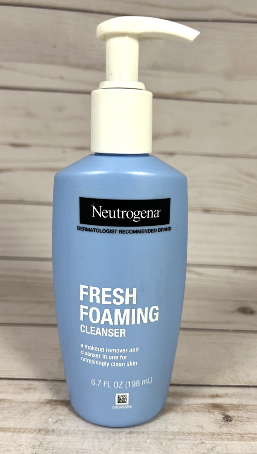 Neutrogena Fresh Foaming Cleanser Makeup Remover 6.7oz Original Formula