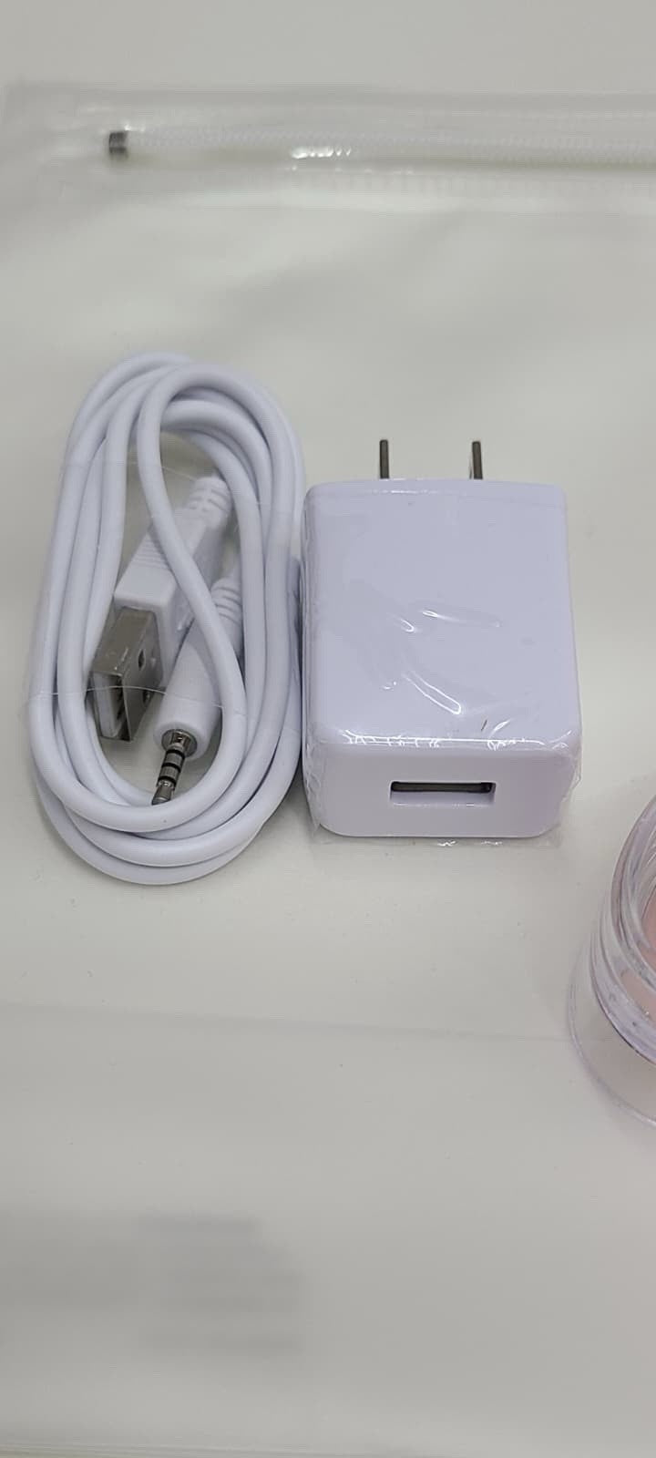 Microneedling Facial Tool with Face Attachment and Charger - Pink