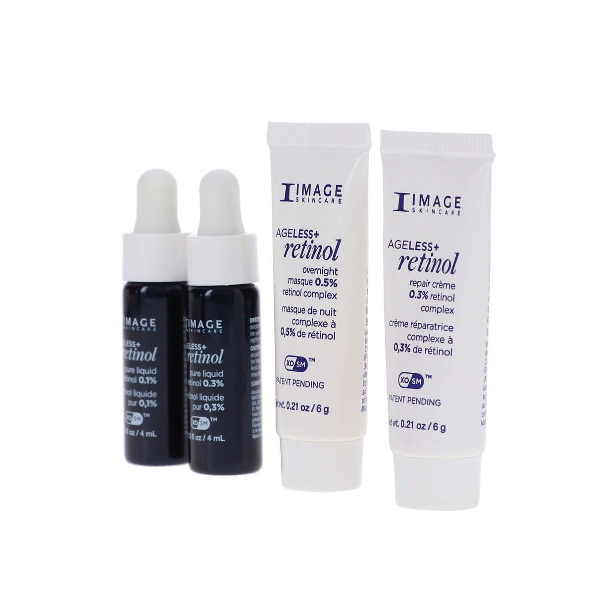 Anti-Aging Retinol Skincare Kit for Youthful Radiance - Trial Size