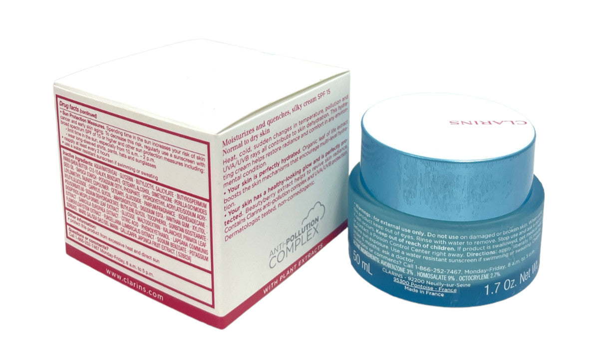 Clarins Hydra Essentiel SPF15 Silky Cream 1.7oz