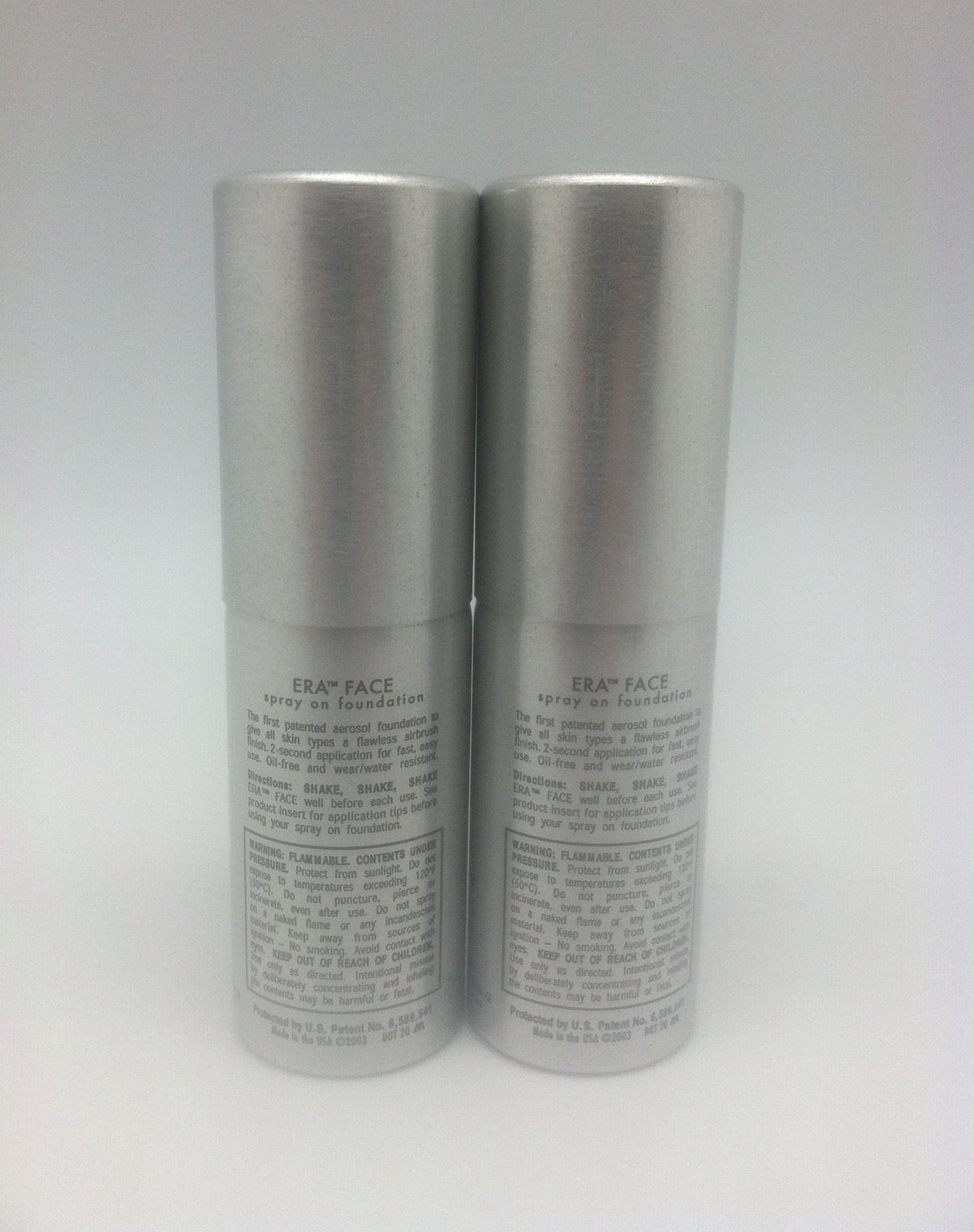 2-Pack Summer Wheat Shade Spray-On Foundation - Flawless Finish, Water-Resistant