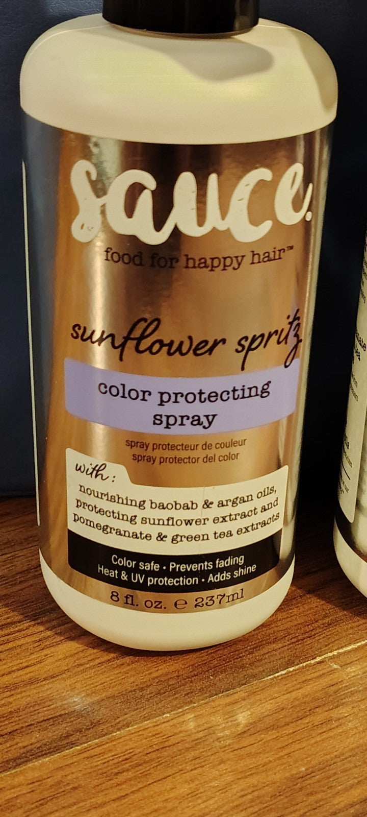 Sunflower Spritz Color Protecting Hair Spray - UV & Heat Protection, Adds Shine, 8 Fl Oz (Lot of 2)