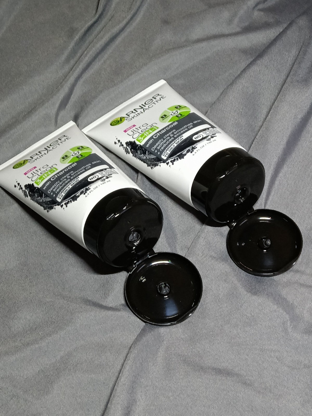 Charcoal Face Wash Scrub & Mask - 2 Pack, 4.4oz