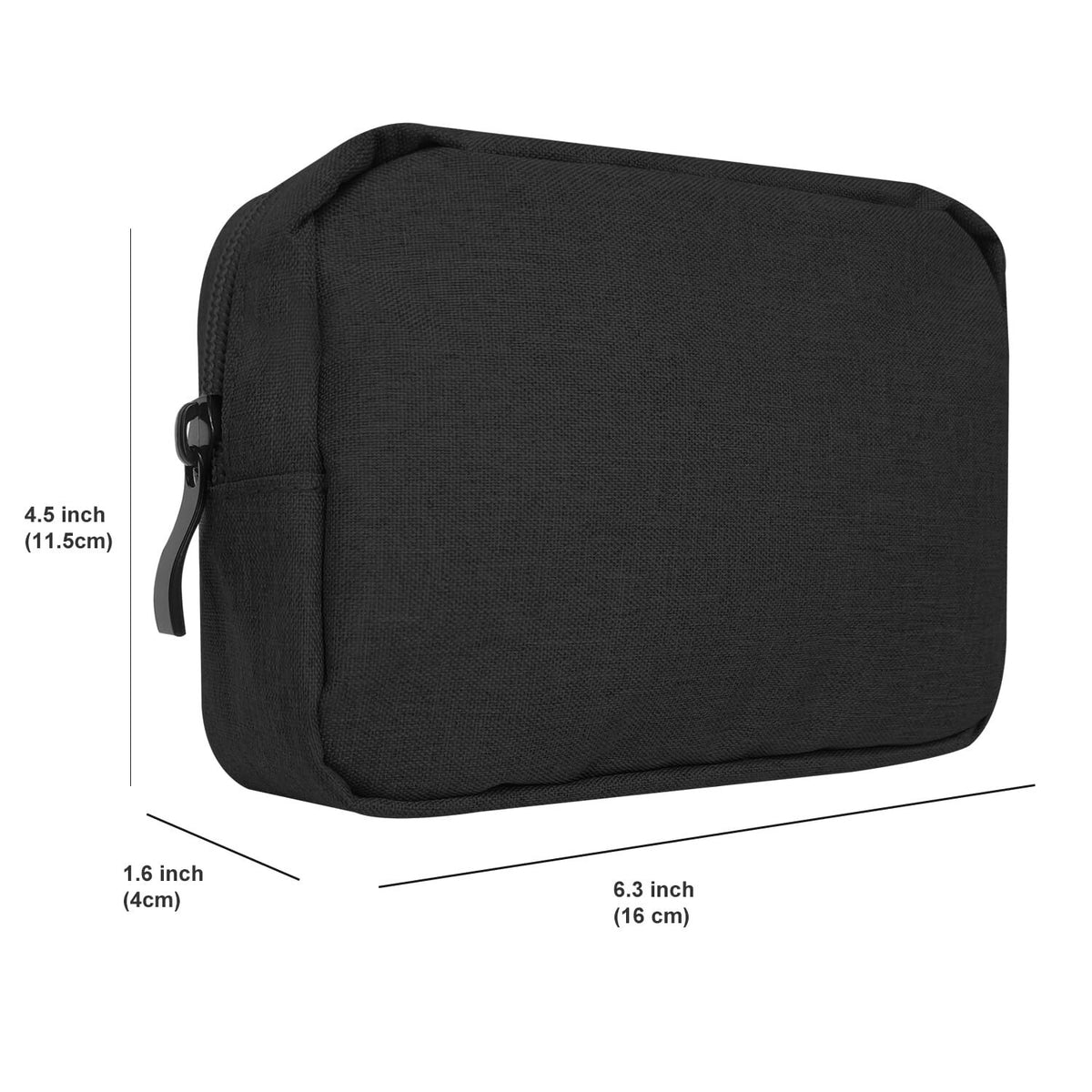 Waterproof Nylon Travel Toiletry Cosmetic Bag & Organizer - 2 Pack