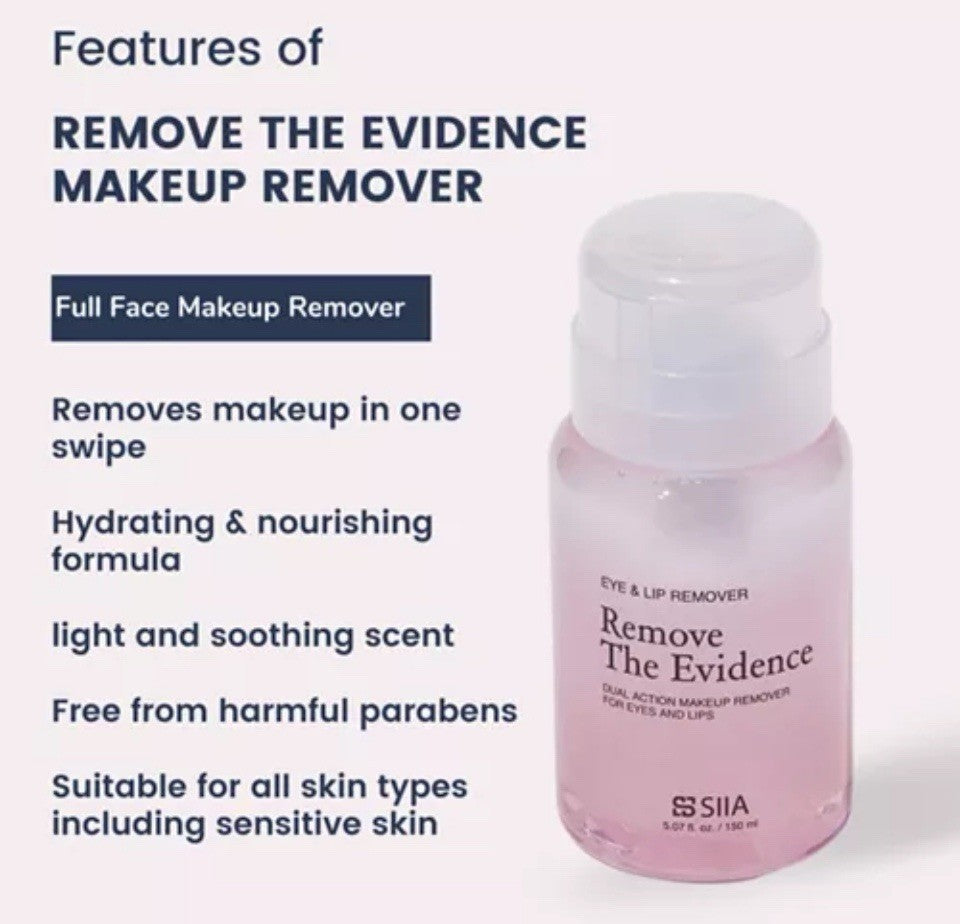 Makeup Remover 150ml - Gentle Facial Cleansing Solution for All Skin Types