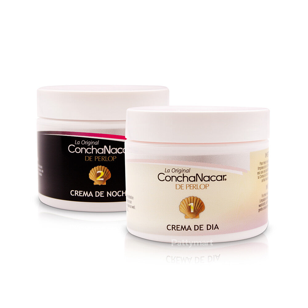 Concha Nacar 1-Day & Night Face Cream Set - 56g