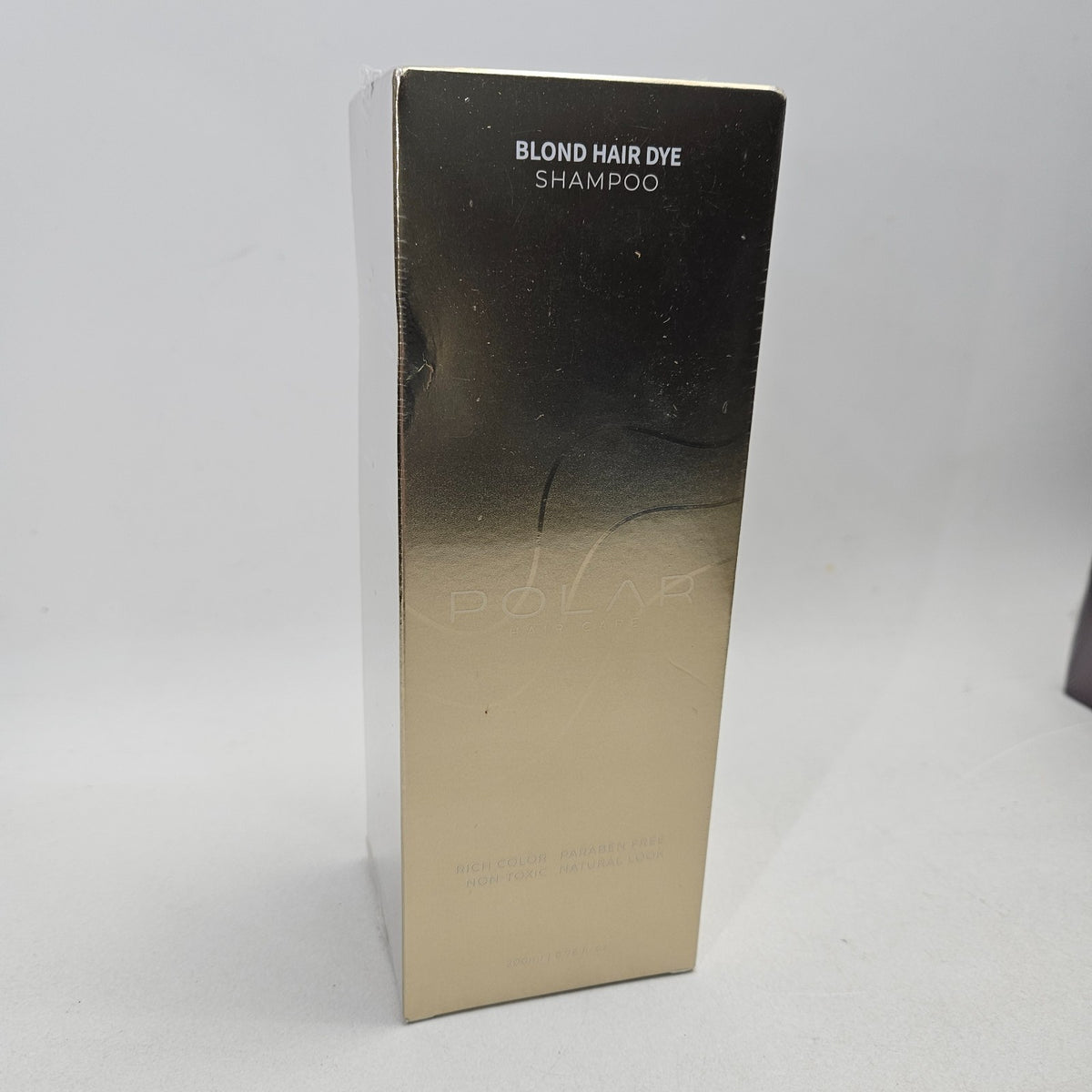 Blonde Hair Dye Shampoo Rich Color Care 200ml Non-Toxic Gold