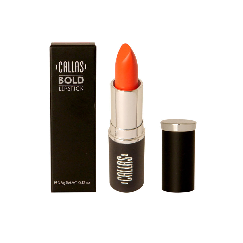 Bold Lipstick in Vermillion - Long-lasting, Moisturizing Lip Color