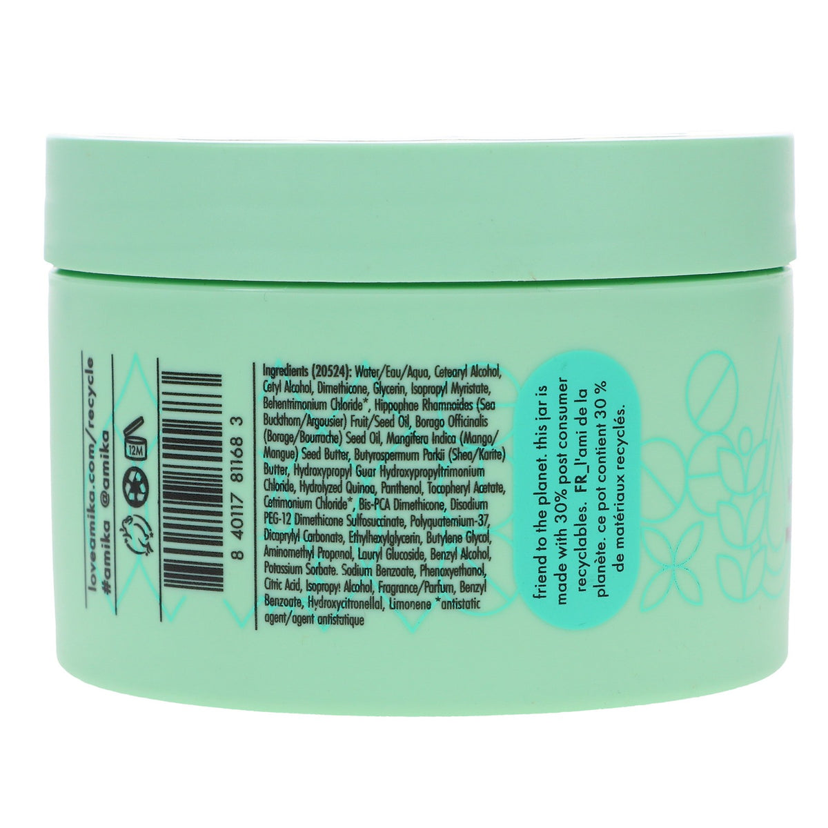 Amika The Kure Intense Repair Hair Mask 8.4 oz Pack of 3 - Deep Nourishing Treatment