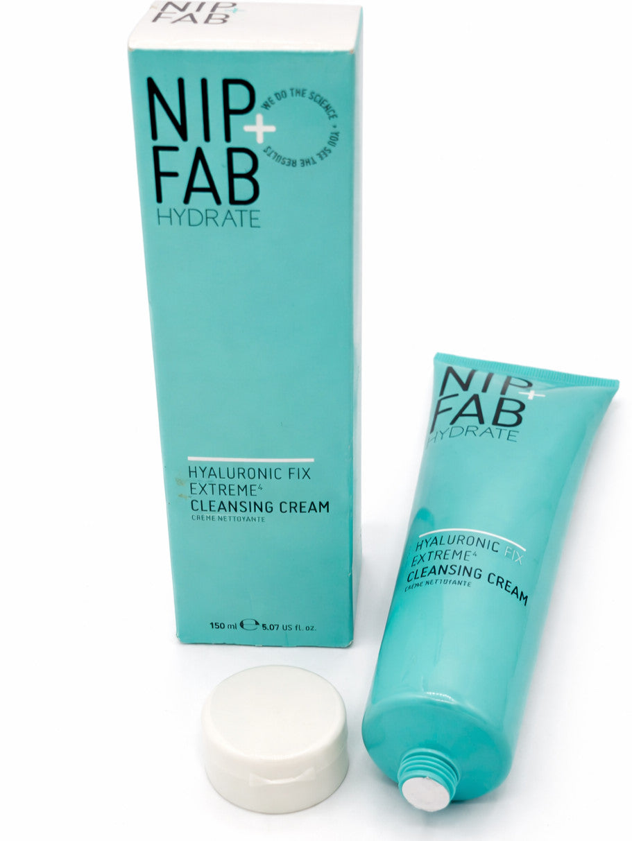 NIP + FAB Glycolic Fix Pads Extreme Night Cleanser Hyaluronic Bundle