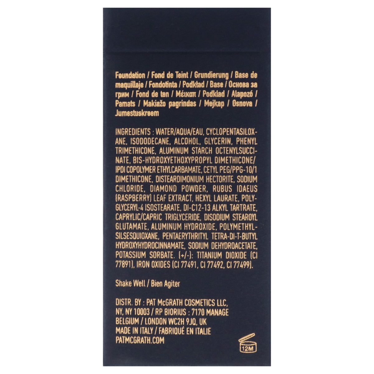Pat Mcgrath Labs Skin Fetish Sublime Perfection Foundation 29 Deep 1.18 oz