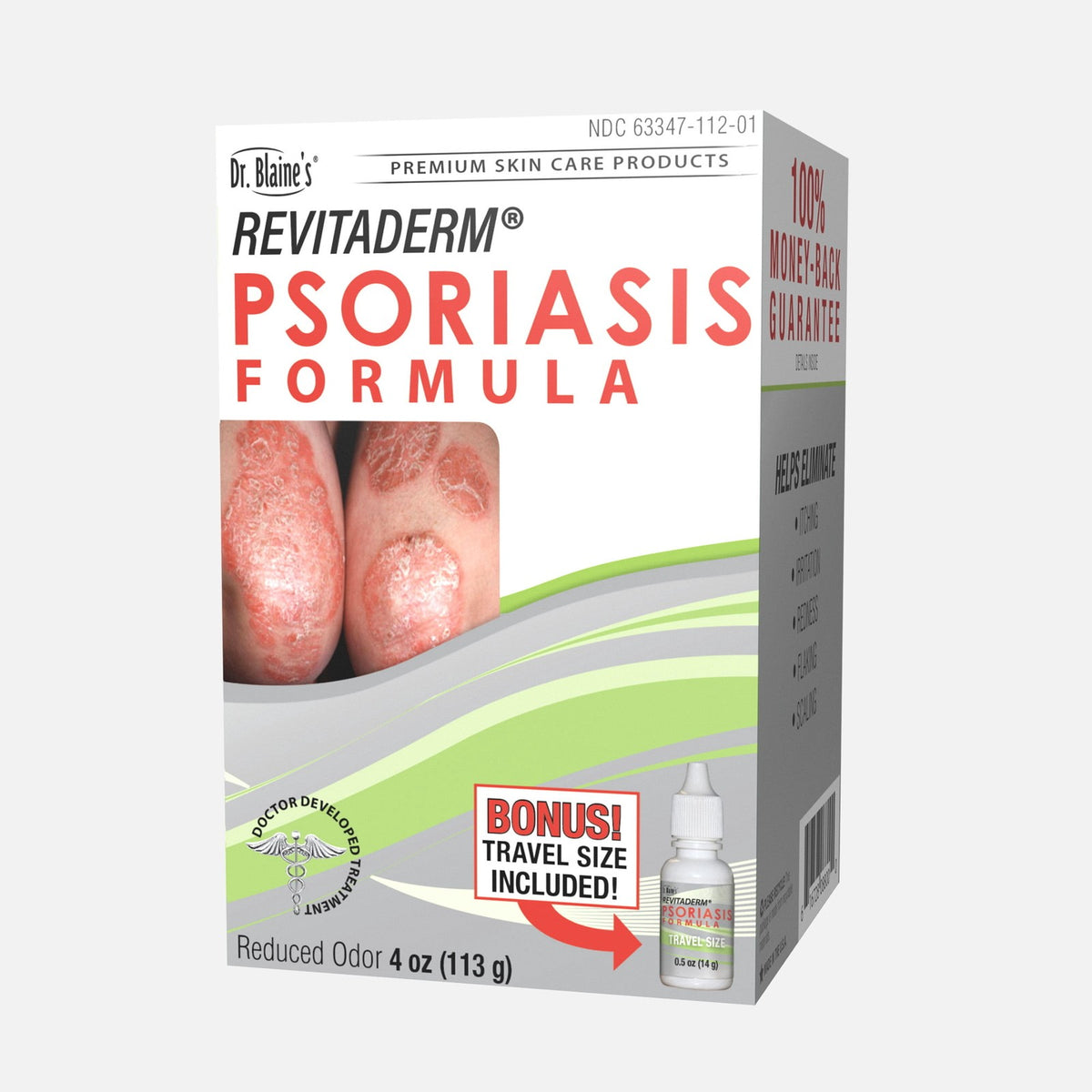 Psoriasis & Eczema Treatment Cream - Coal Tar Formula 4oz