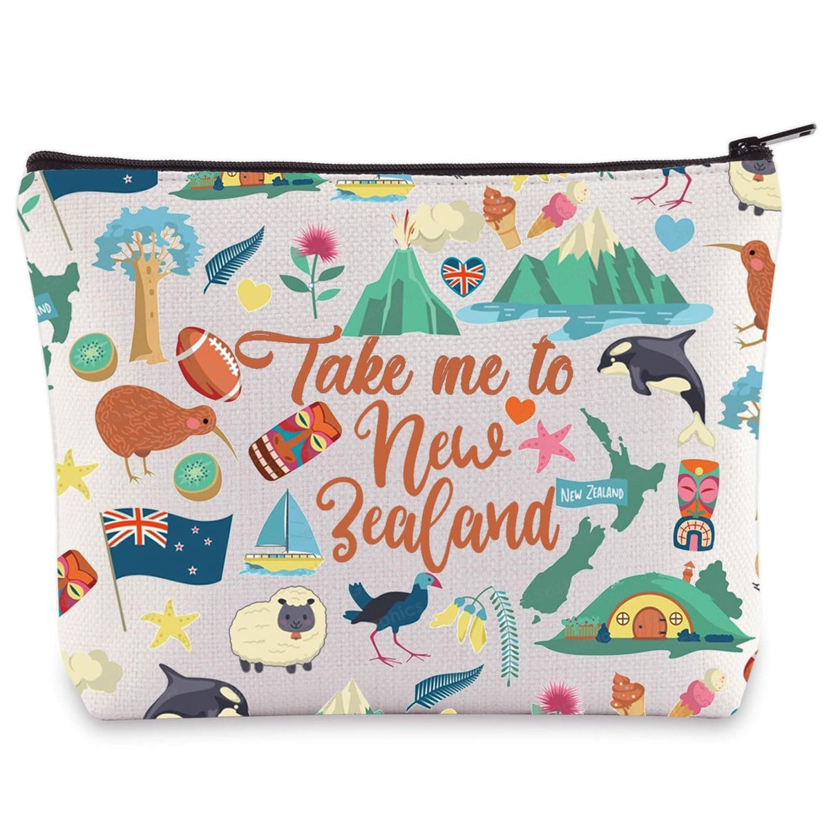 Travel Cosmetic Bag Waterproof Makeup Organizer for Travel & Daily Use