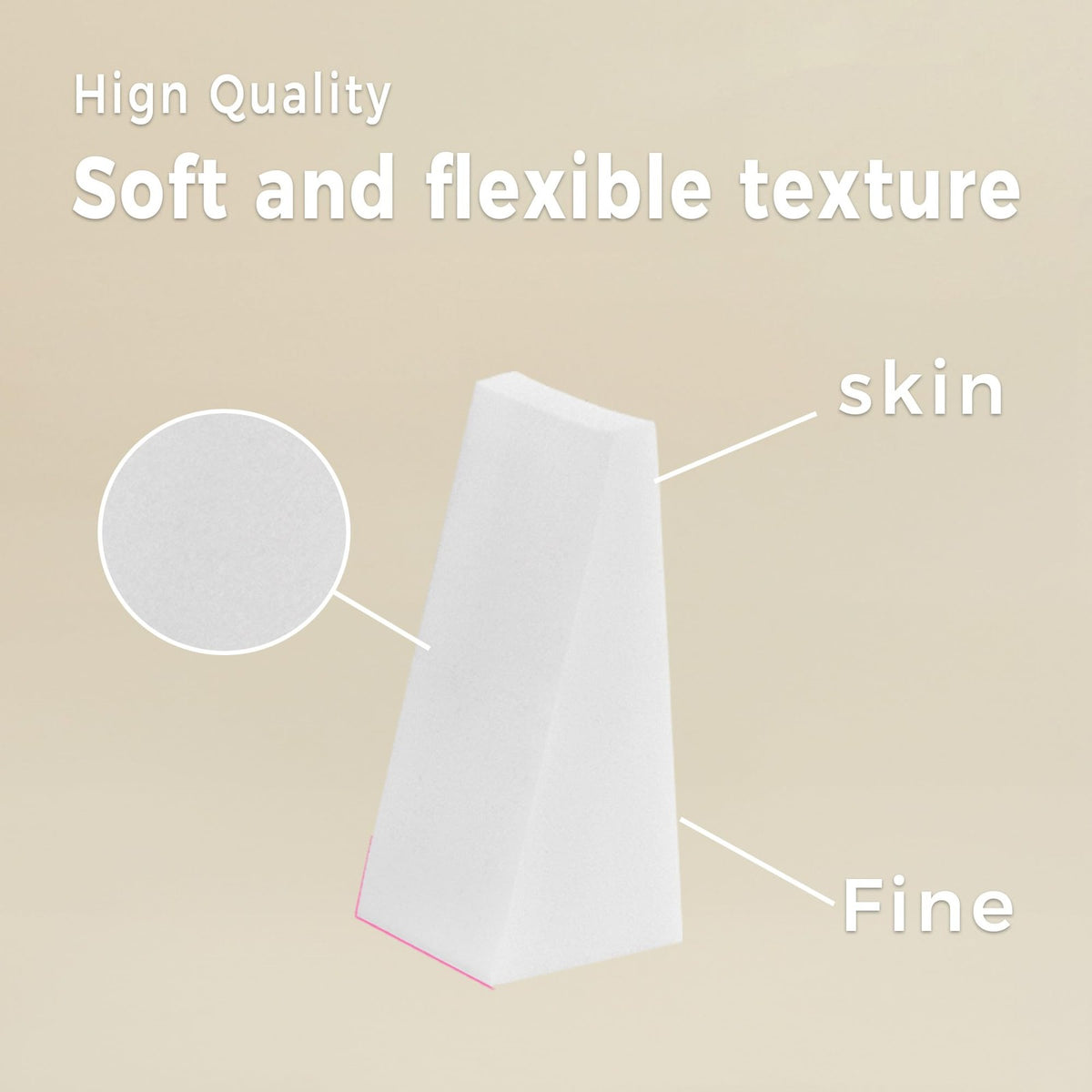 48 Pack Triangle Makeup Sponges - Flawless Foundation & Blending Tools
