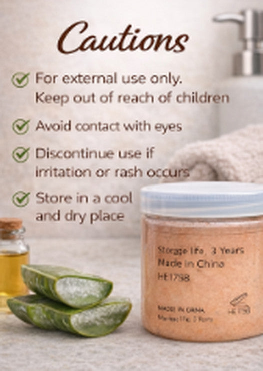 Himalayan Salt Scrub with Collagen & Stem Cell Deep Exfoliating Body