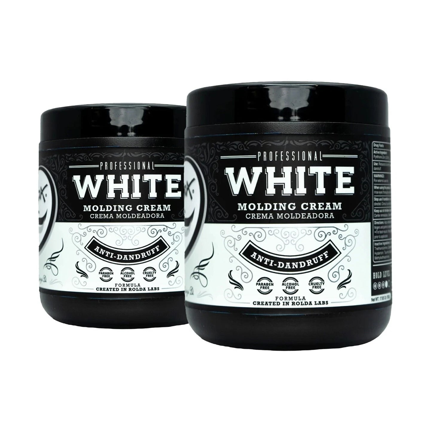 Men's Styling Molding Cream with Anti-Dandruff & Humidity Control - 17.63 oz (2 Pack)