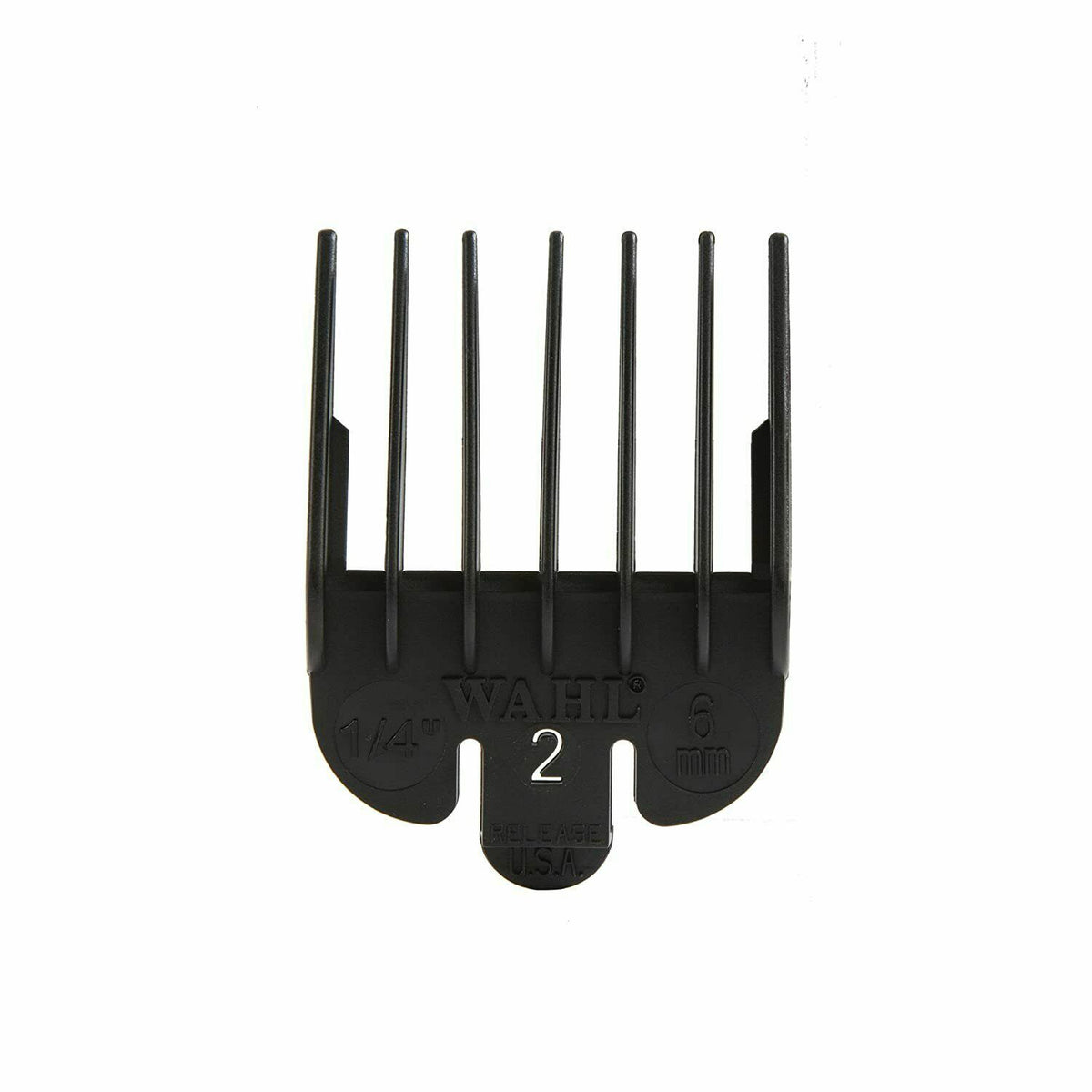WAHL 3124-001 Professional Color-Coded Clipper Guide # 2 .Black Guide.