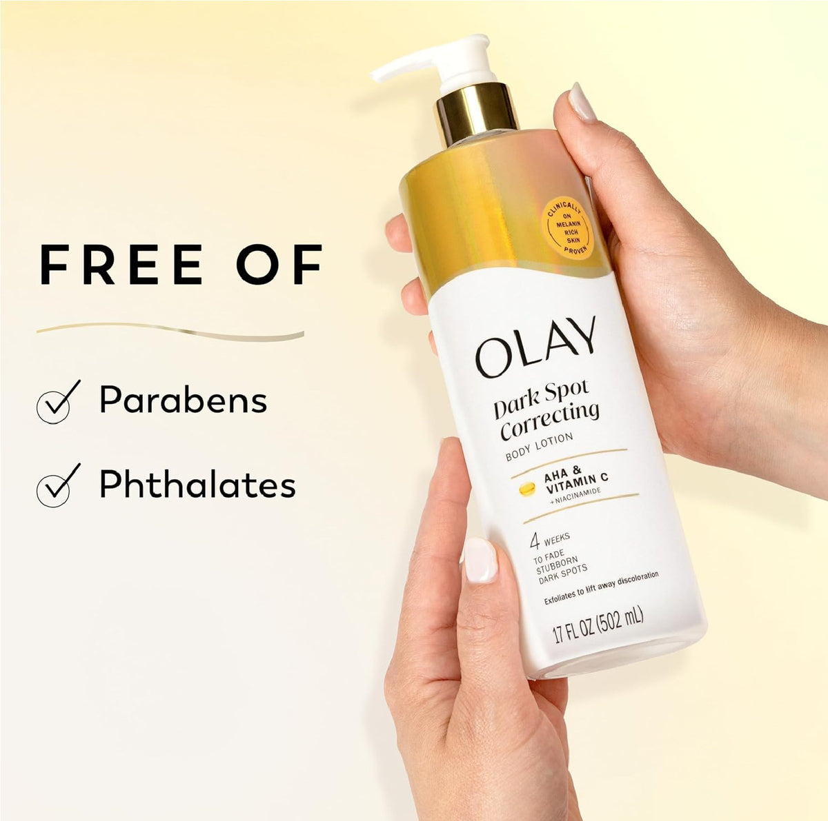 Olay Body Lotion for Women - Dark Spot Correcting, 502ml