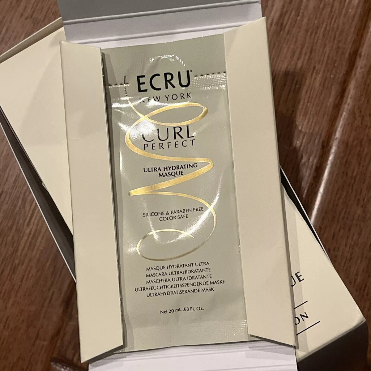 Hydrating Curl Perfect Hair Masques Set - 10 Pack for Damaged & Frizzy Hair