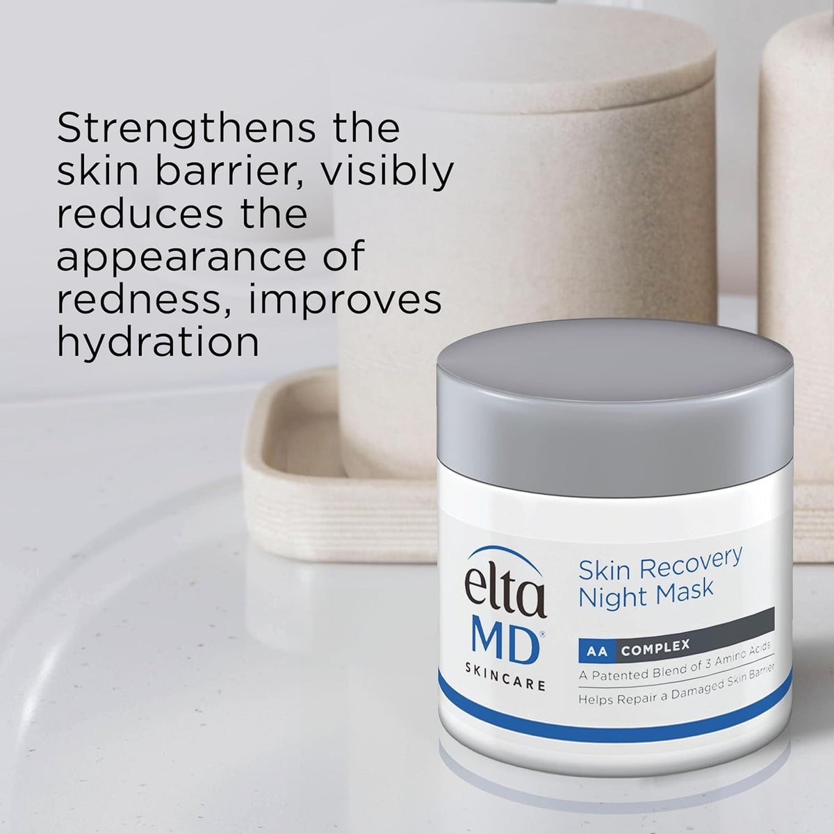 Elta MD Skin Recovery Night Mask - Hydrating, Redness Reducing, 50ml