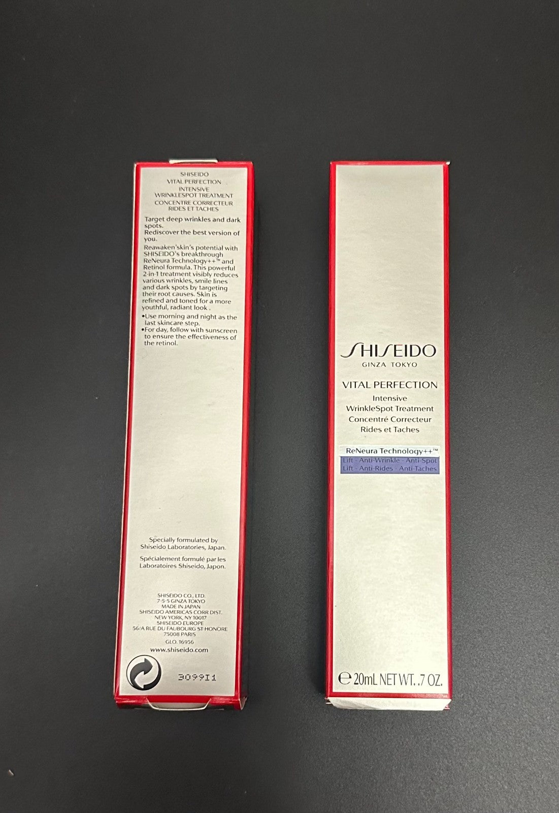 Shiseido Vital Perfection Wrinkle & Dark Spot Treatment 20ml - All Skin Types