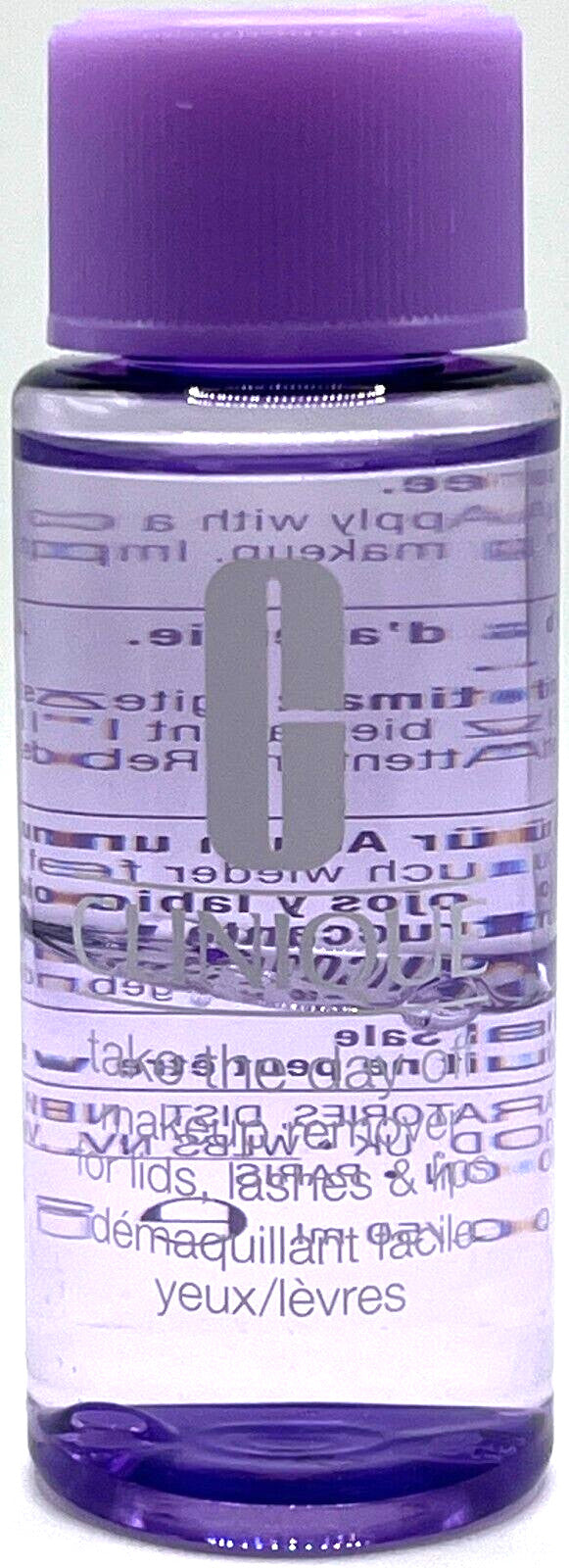 Makeup Remover Travel Size - Gentle Cleansing for Face & Eyes, 1.7 Oz