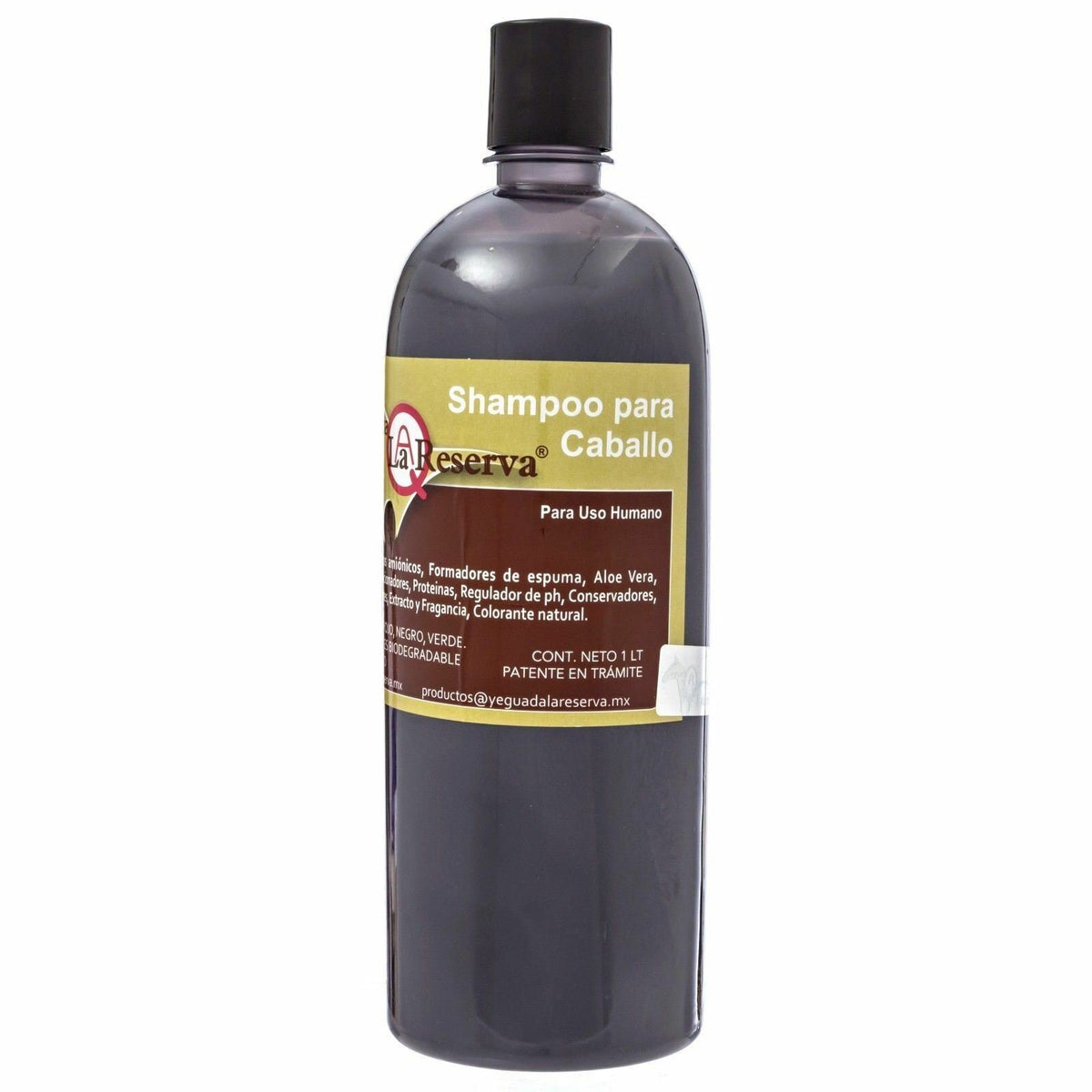 Natural Hair Loss Prevention Shampoo for Dark Hair, 33.8 Oz