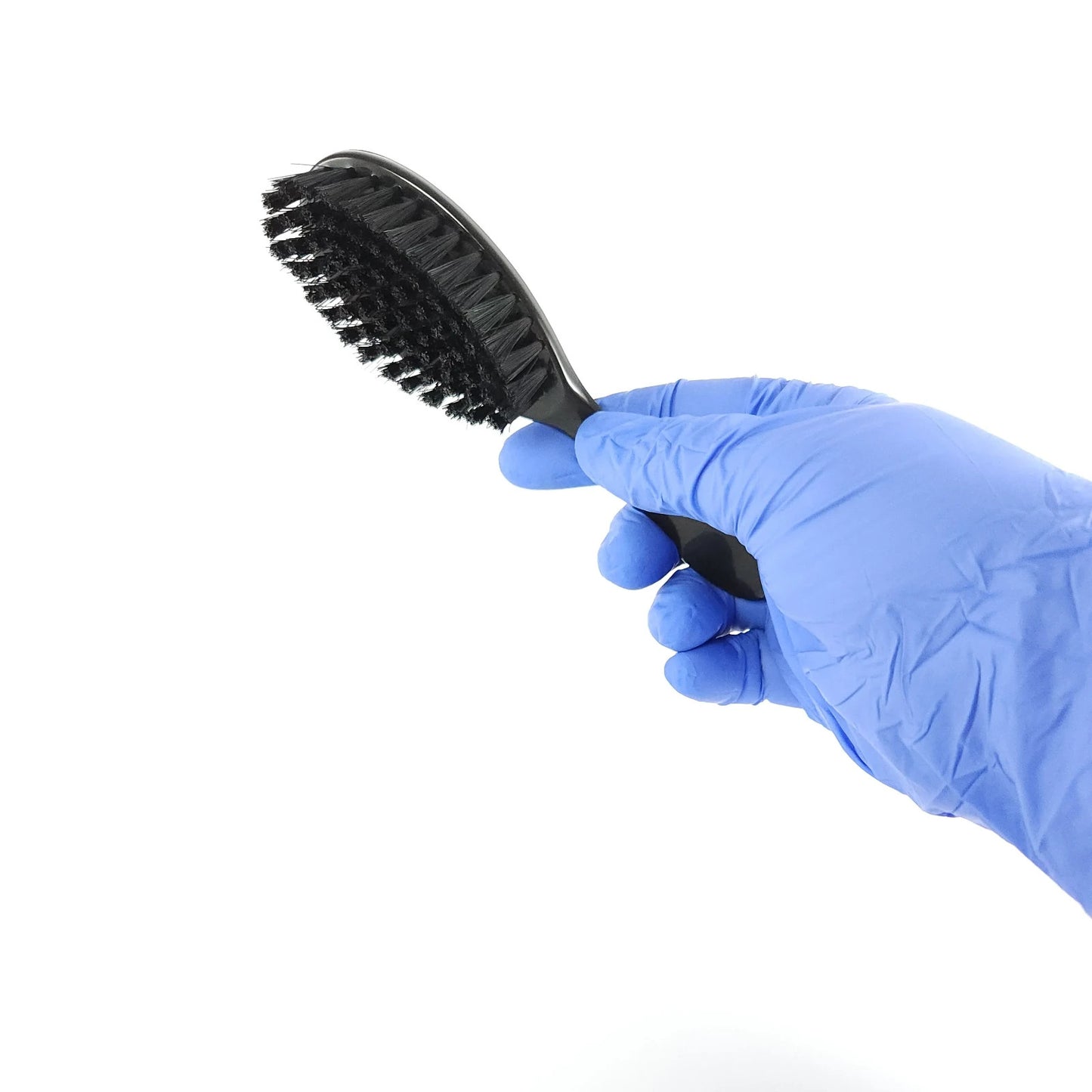 Professional Hair Cutting & Fading Brush Black - StyleCraft SC318B