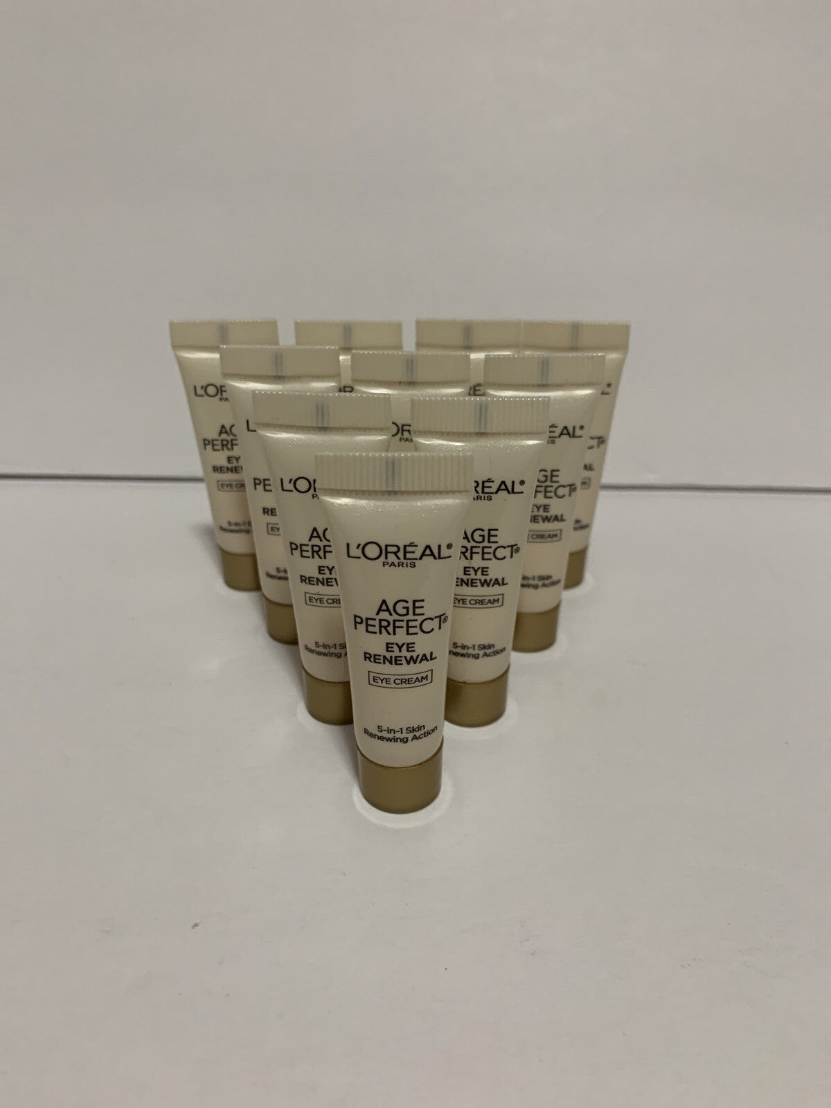 L'Oréal Age Perfect Eye Renewal Eye Cream Travel Size 0.10 Oz Pack of 10