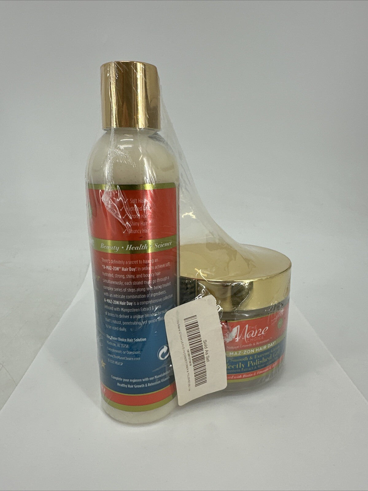 Hair Care Set - Leave-In Conditioner & Styling Gel for Healthy Hair