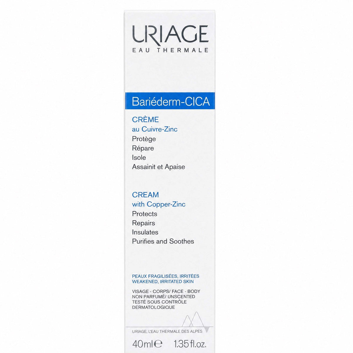 Uriage Bariederm-CICA Cream with Copper-Zinc 40ml