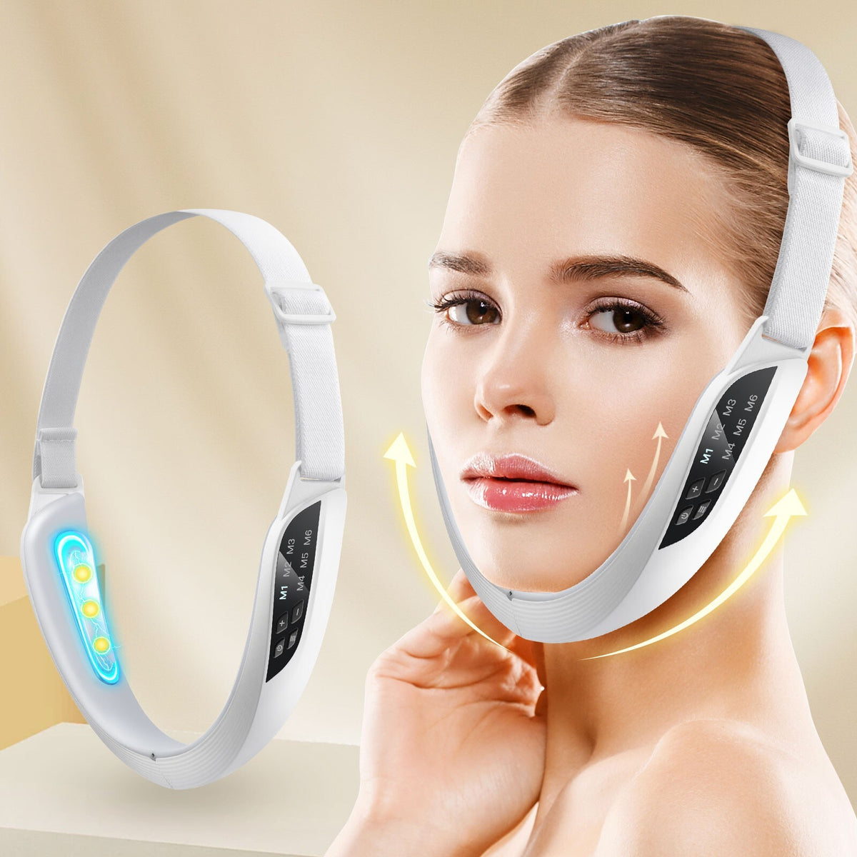 Electric V-Face Shaping Massager for Face Lifting and Slimming
