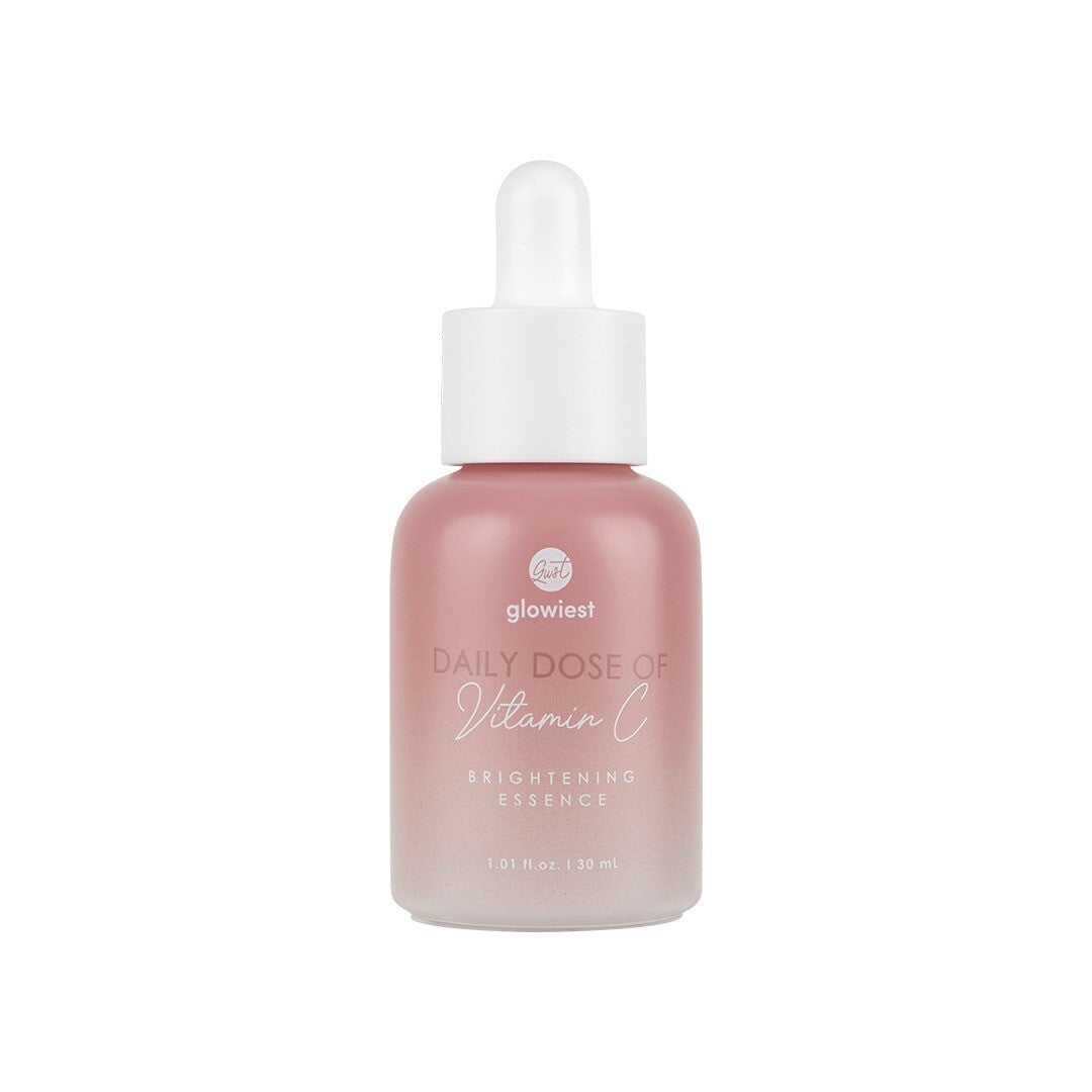 Facial Glow Massage Set with Rose Quartz Gua Sha and Eye Mask | Brightening Essence