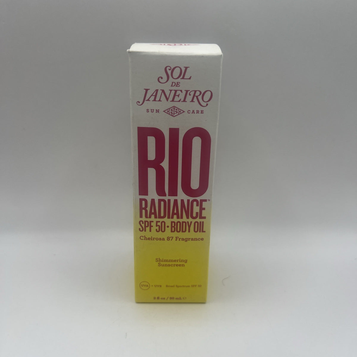 Rio Radiance SPF 50 Body Oil Shimmer Sunscreen 3oz