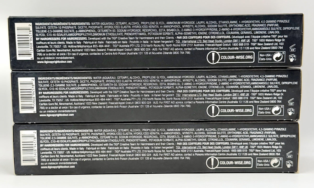 Permanent Hair Color 7/64 Red Copper Blonde 3.03oz - 3 Pack