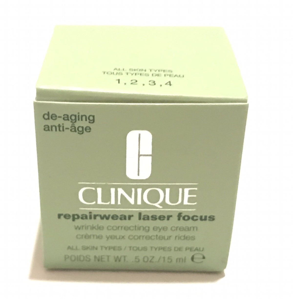 Clinique Repairwear Laser Focus Wrinkle Eye Cream 0.5 oz - Anti-Aging