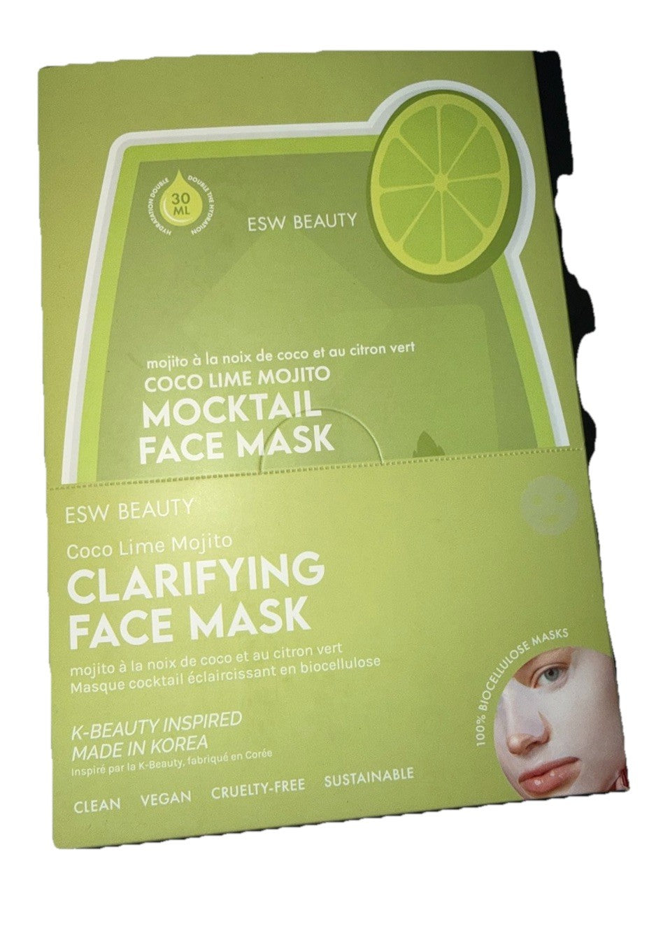 Coco Lime Mojito Facial Mask 1.01 fl oz (Pack of 10)