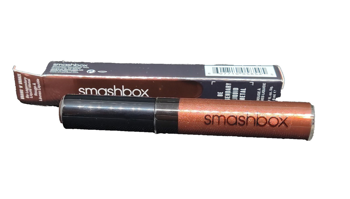 Liquid Lipstick Metallic Gloss - Smashbox Be Legendary BRAINS N' BRONZE 0.27oz